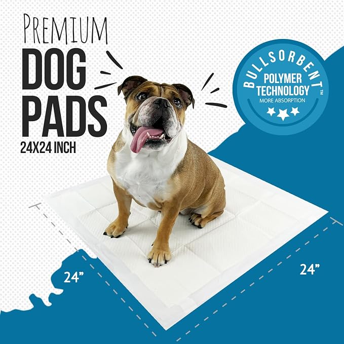Bulldogology Pet Solutions 100-Count Puppy Pads Starter Bundle
