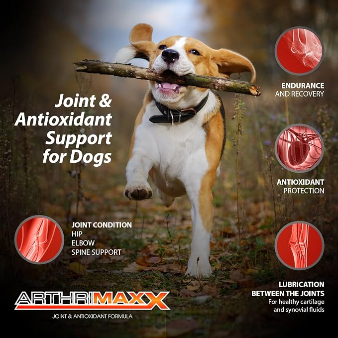 ArthriMAXX Hip & Joint Support Soft Chews for Dogs, Chicken, 90 Count