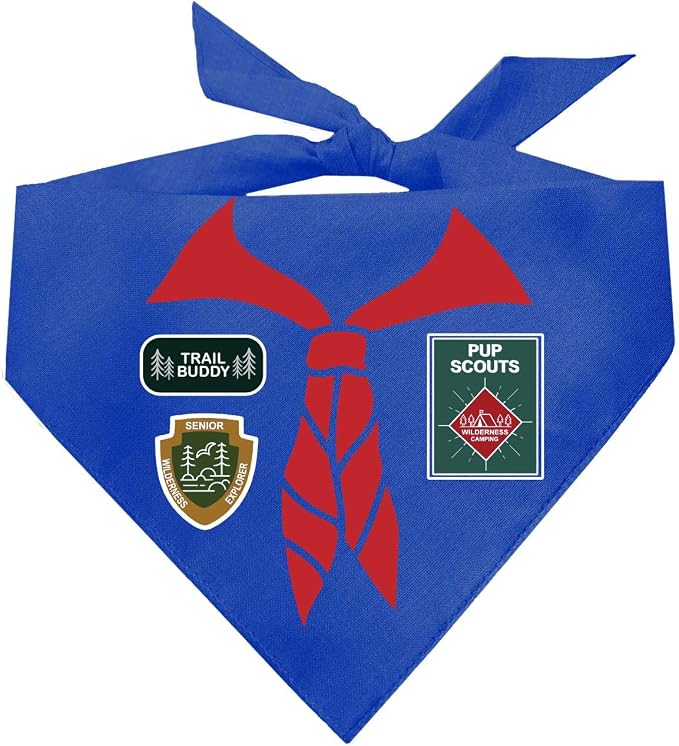 Pup Scout Dog Bandana, One Size