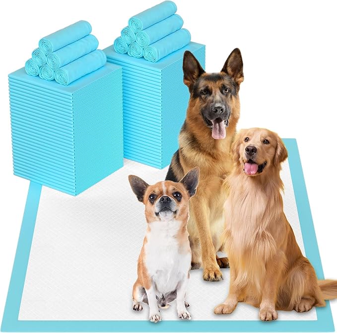 Puppy Pee Pads for Dogs - 32"x36" Extra Large, 11 Count, Leak-Proof & Super Absorbent, Thicken Disposable Potty Pads for Puppy & Cat Training