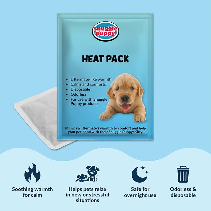 Snuggle Puppy Heartbeat Toy, Calming Comfort, Breed Buddies Bully Breed | Crate training comfort, heat pack, new puppy essentials, first nights sleep, Pit Bull, Bulldog