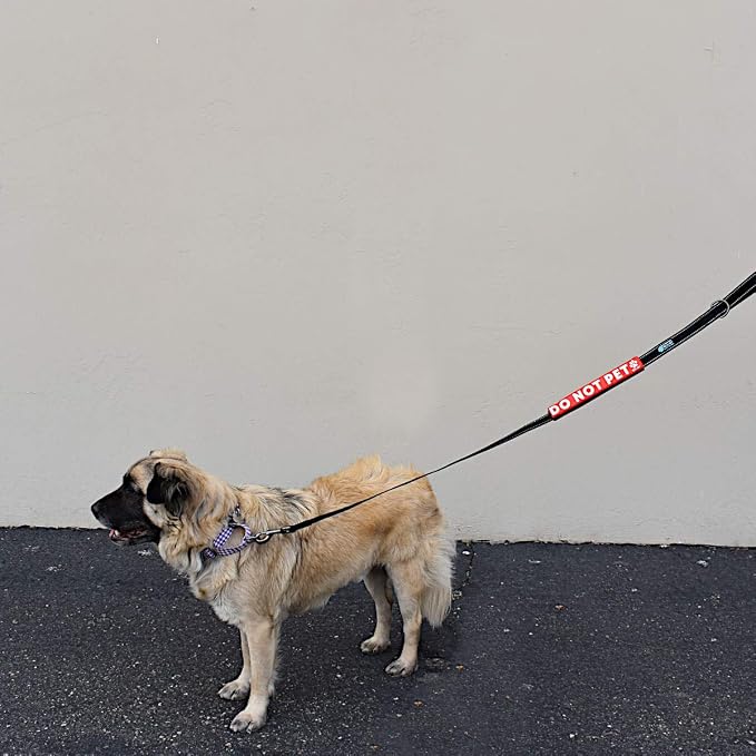 Max and Neo Leash Sleeves DO NOT PET - We Donate 1 for 1 to Dog Rescues for Every Product Sold (Double)
