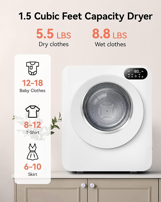 Euhomy Protable Clothes Dryers for Laundry