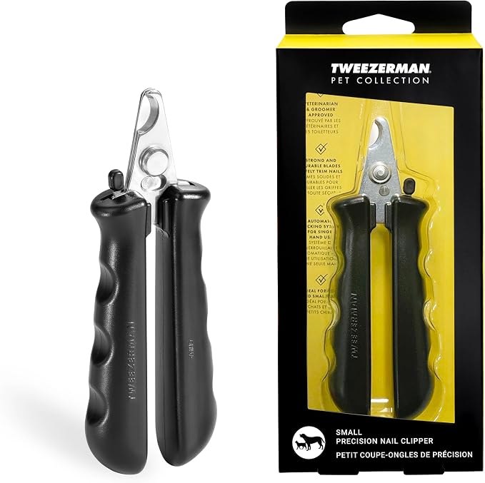 Tweezerman Small Dog & Cat Nail Clippers, Ergonomic