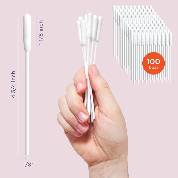 ARCA PET Cotton Swabs for Dogs and Cats, 100 Buds