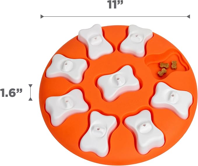 Outward Hound Nina Ottosson Dog Smart Dog Toy Treat Puzzle, Enrichment, 11"