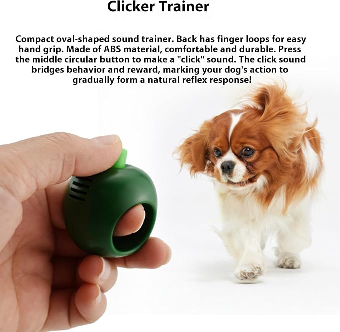 URBEST Fingertip Pet Training Clicker