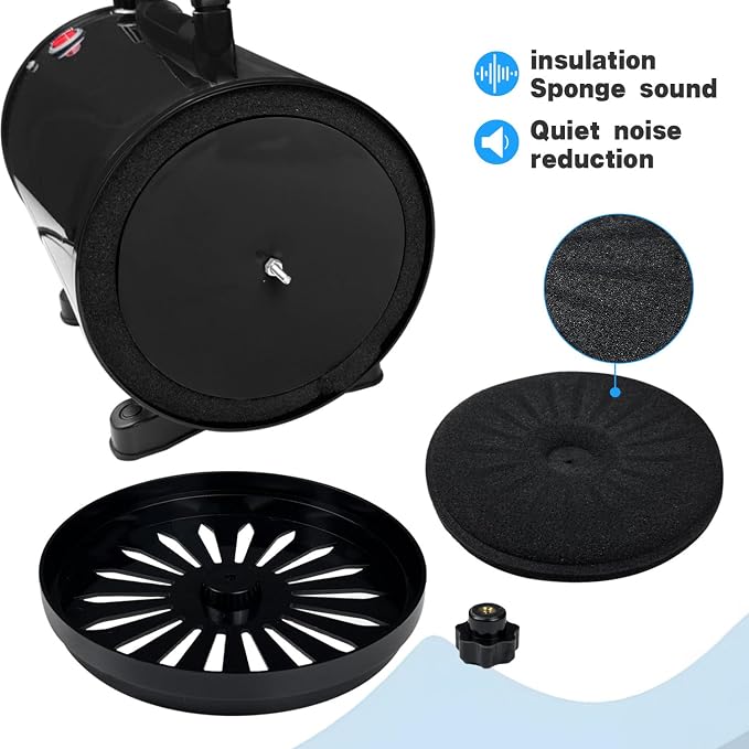Dog Dryer High Velocity Professional Pet Grooming Dryer | Adjustable Temperature and Speed for Pets with 4 Nozzles