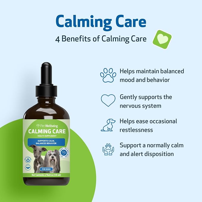 Pet Wellbeing Calming Care for Dogs, 4 oz
