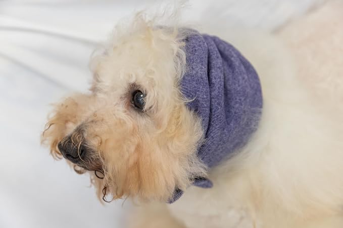 Dogs Ear Wrap, Anxiety Relief - Purple M