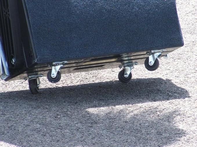 Pet Loader® XL 18" Platform, Plastic, 3-Step with Wheels