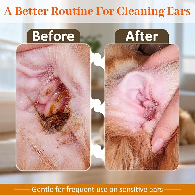 Ear Cleaner Solution for Dogs and Cats