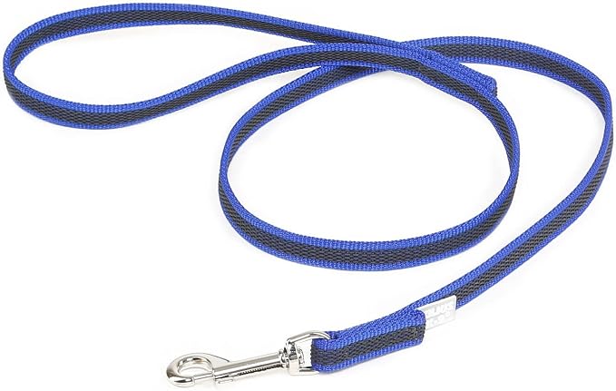 Color & Gray Super-Grip Leash with Handle, 14 mm x 1 m, Blue-Gray
