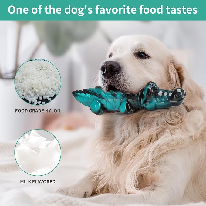 Dog Chew Toys for Aggressive Chewers,Indestructible Dog Toy for Small/Medium/Large/Extra Large Dogs