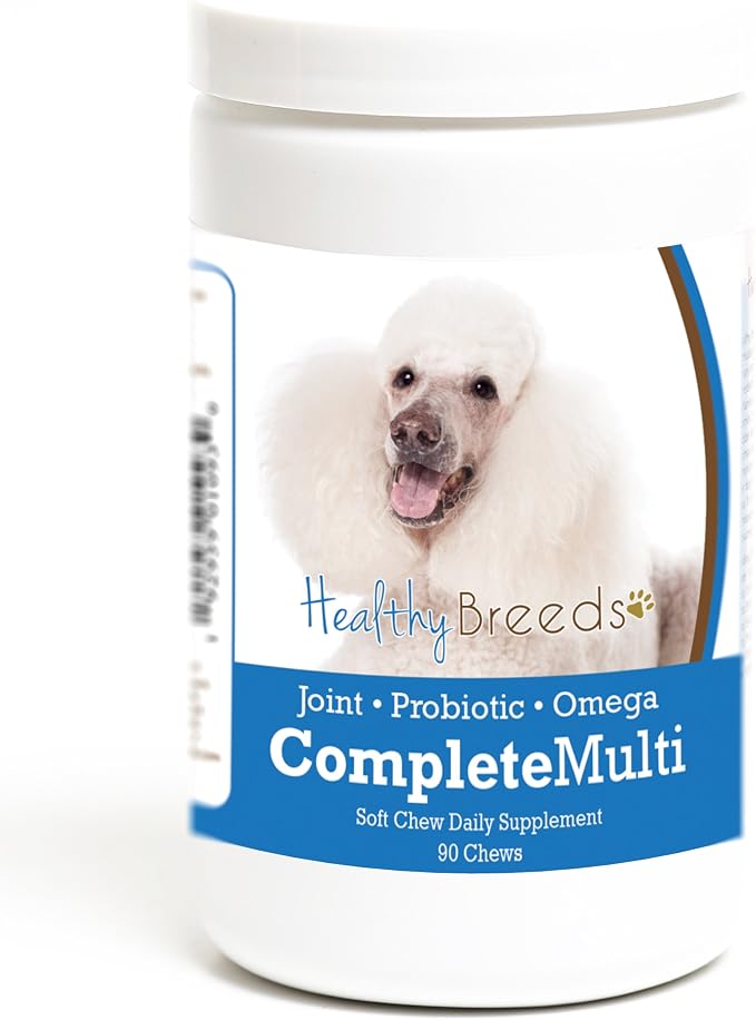 Healthy Breeds Poodle All In One Multivitamin Soft Chew 90 Count