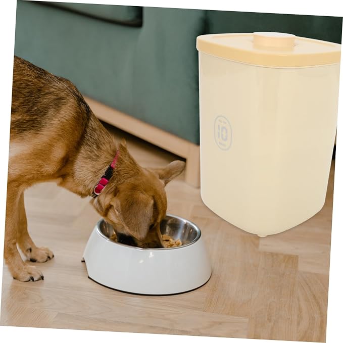 Vacuum Sealed Pet Food Storage Container Airtight Dog and Cat Food Bin for Grains Nuts and Treats Capacity Design Versatile Waste Storage