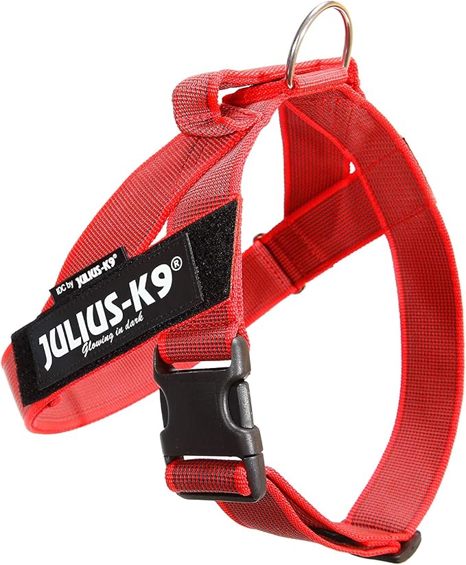 IDC Color & Gray Belt Harness, Size: M/0, Red-Gray