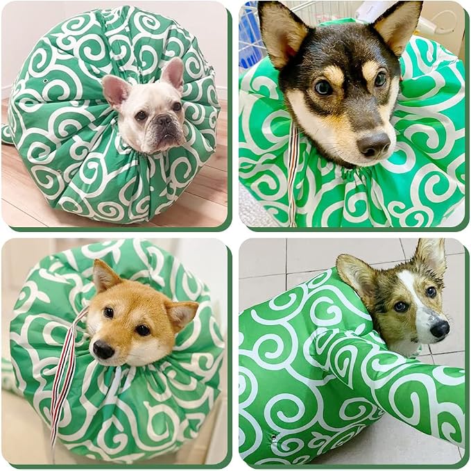 WAYUTO Flexible Pet Drying Bag with Drawstring Dog Hair Drying Bag Puppy Hair Dryer Box Dog Dryer Bag for Home, Bathroom and Pet Shop Use L