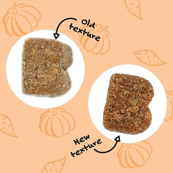 Bocce's Bakery Probiotic Supplement Chews, Pumpkin & Sweet Potato (60 ct) | Supports Digestion for Dogs - Made in The USA with 7 Strains of Probiotics