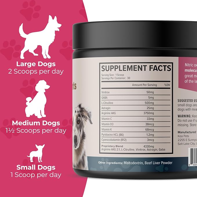 Doggie Condiments Joint & Mobility Support by Kea Pets - Natural Dog Supplement for Healthy Joints, Mobility, and Flexibility in Dogs