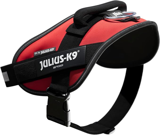 Julius-K9, 16IDC-R-0, IDC Powerharness, Dog Harness, Size: 0, Red
