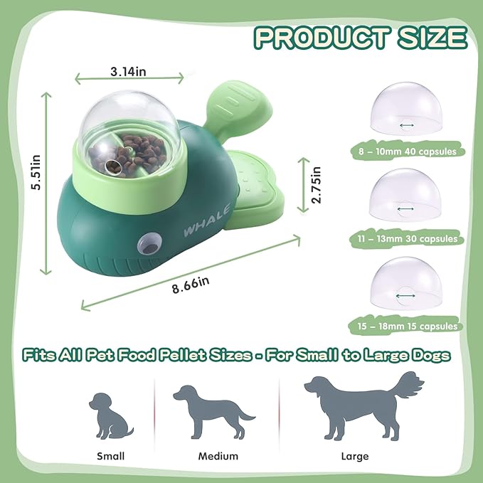 Interactive Dog Toys & Cat Toys for Indoor Cats, Dog Puzzle Toy Slow Feeder Bowl, Puppy Enrichment Toys, Interactive Cat Toys, Dog Feeder Puzzle Toy for Smart Dogs to Keep Them Busy