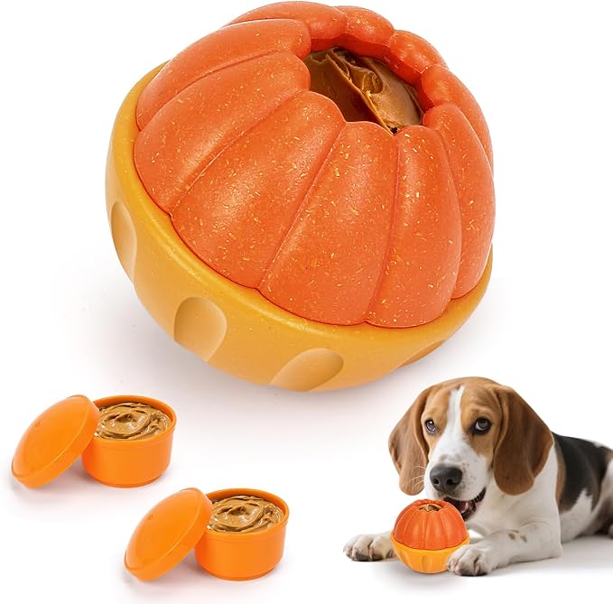 Interactive Dog Toys for Boredom, 2 in 1 Frozen Treat Toy | Keeps Dogs Busy, Reduces Anxiety, Reusable Treat Dispensing, Puzzle Toy, For Small Medium Large Dogs