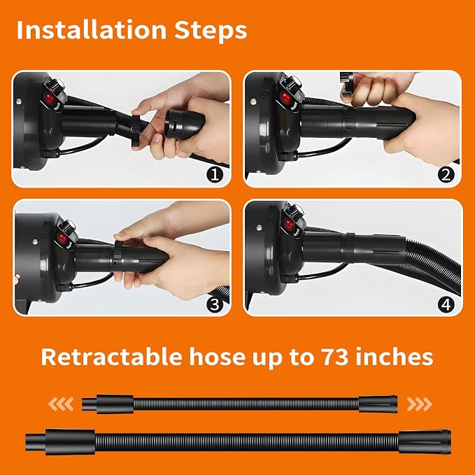 PETNF 4-Nozzle High Velocity Dog Dryer, 3.2HP Pet Grooming Blower — Adjustable Speed & Temperature, Fast Drying for Golden Retrievers, Huskies, German Shepherds & Thick Coats, Low Noise Design