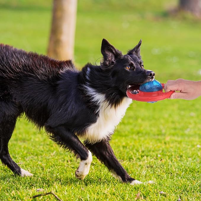 Treat Dispensing Dog Toys, Slow Feeder for Health Eating, Interactive Dog Toys for Boredom, Durable Dog Food Puzzle for Small Medium Dog to Keep Them Busy