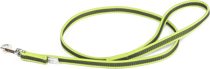 Color & Gray Super-Grip Leash with Handle, 14 mm x 1 m, Neon-Gray