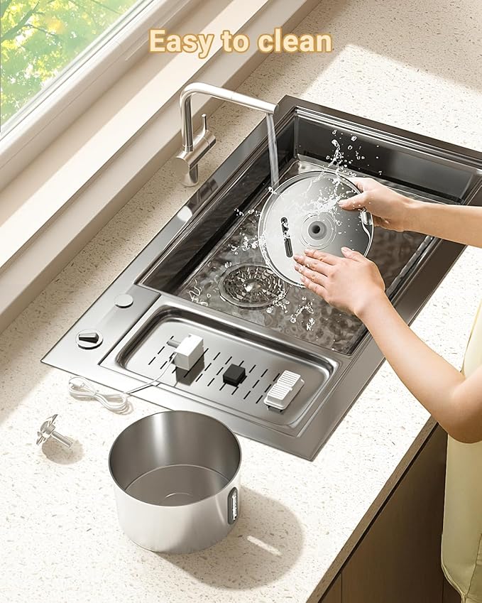 Cat Water Fountain Stainless Steel - 74oz/2.2L Automatic Large Pet Watering Bowl Dispenser for Indoor Dogs - Drinking Fountains with 3 Filter, Gifts for Cats and Kitty - Dog Waterer Bowls No Spill