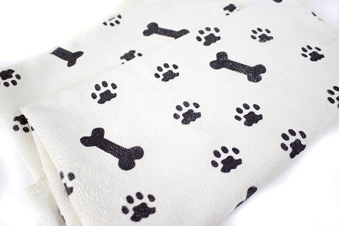 Zwipes 779 Microfiber 5-Pack Small Pet Cloths (Size: 16" x 16"), Soft Terry Drying Cleaning Towels