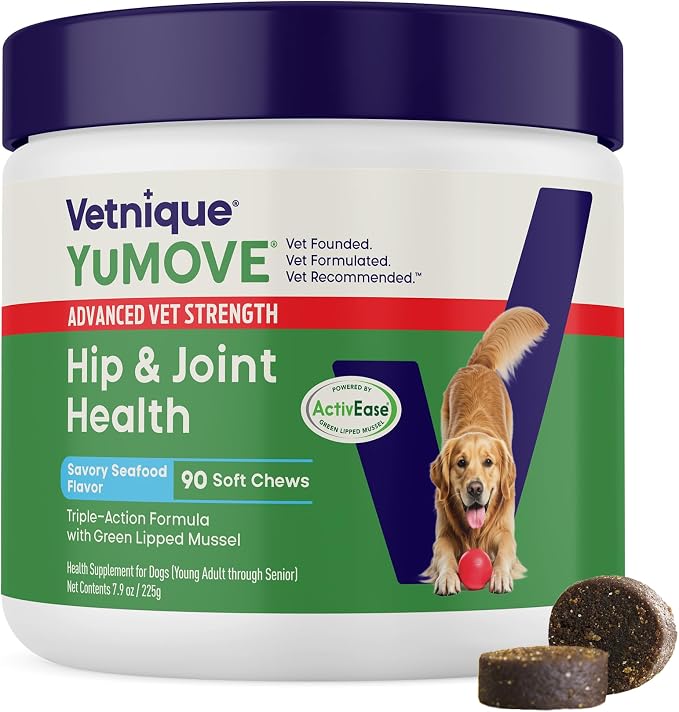 YuMOVE Advanced Vet Strength Hip & Joint Soft Chews for Dogs 90ct