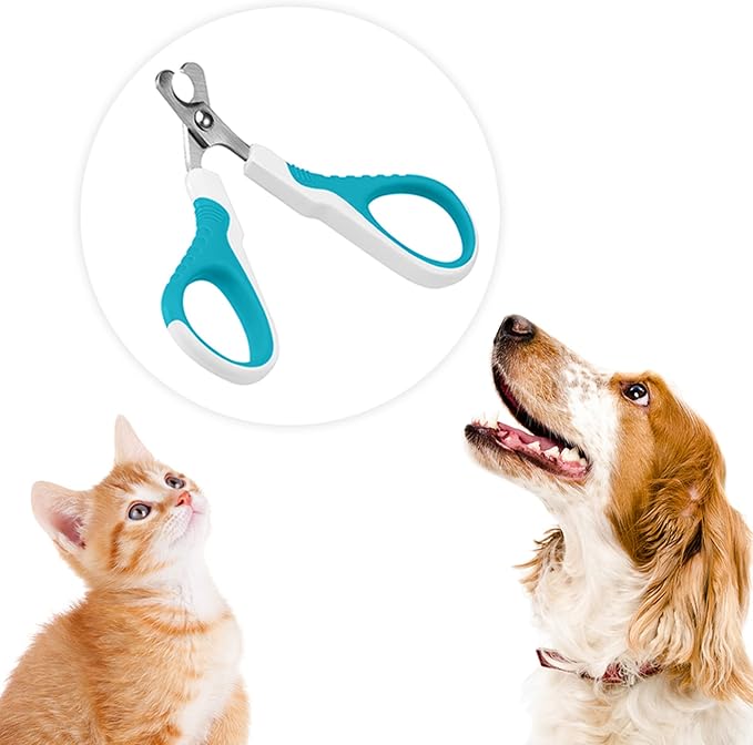 SunGrow Dog & Cat Nail Trimmer, Non-Slip Handle