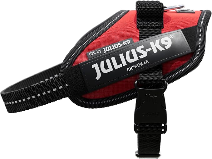 Julius-K9, 16IDC-R-MM, IDC Powerharness, Dog Harness, Size: Mini-Mini, Red