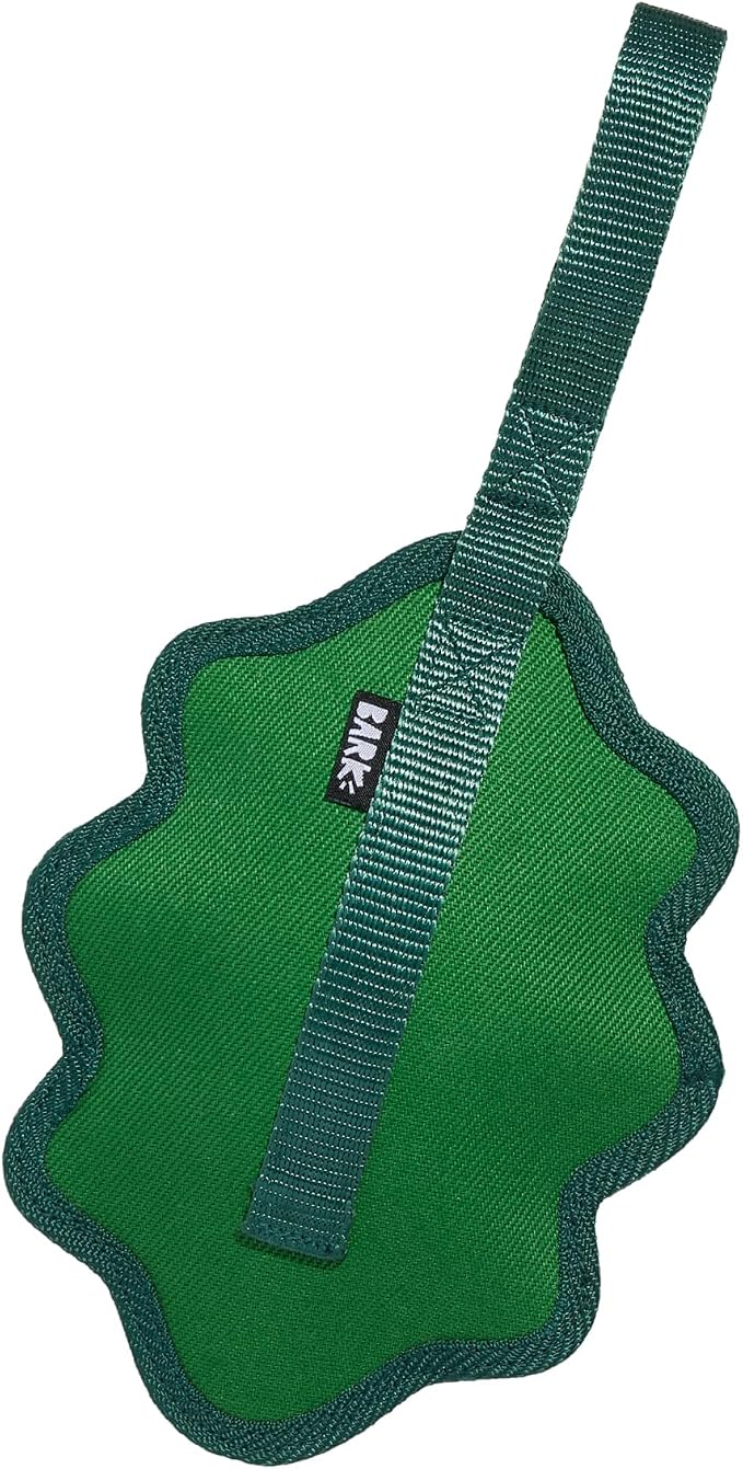 Barkbox Green Chew Leaf Dog Toy for Small Dogs – 2-in-1 Design with Mixed Textures and Surprises, Perfect for Tough Chewing and Playful Pups | Design with Mixed Textures and Surprises, Perfect for Tough Chewing and Playful Pups