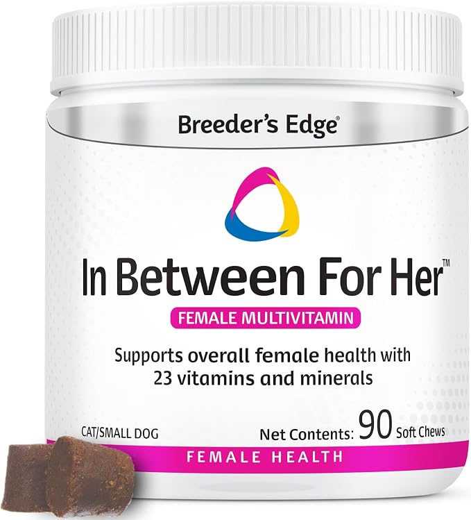 Breeder's Edge in Between for Her, for Breeding Cat & Small Dog 90ct