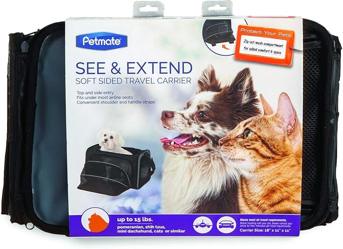 Petmate See & Extend Pet Carrier