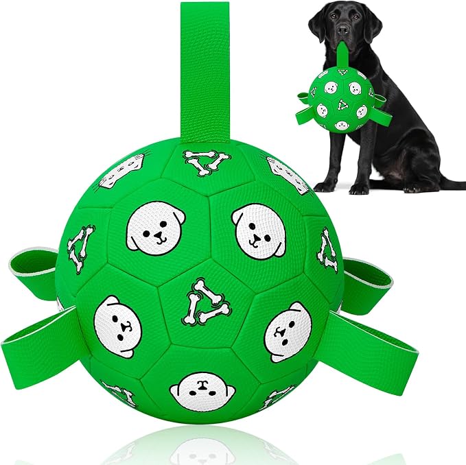 8in Dog Soccer Ball, Interactive, Floating