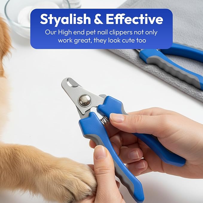 BPG 3-Piece Dog Grooming Kit - Grinder, Clippers & File