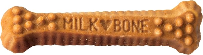 Milk-Bone Brushing Chews Original Chicken Flavor Daily Dental Dog Treats, Mini, 18.9 Oz. Bag (Pack of 5)