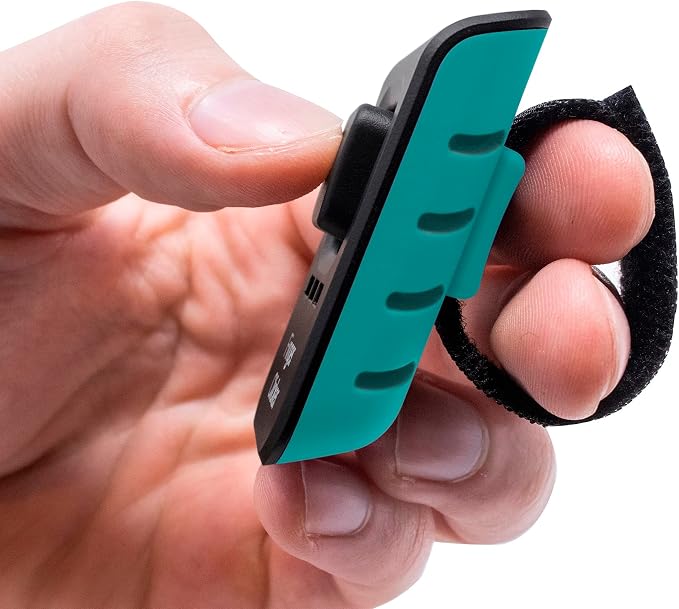 Educator Dog Training Finger Clicker, Teal