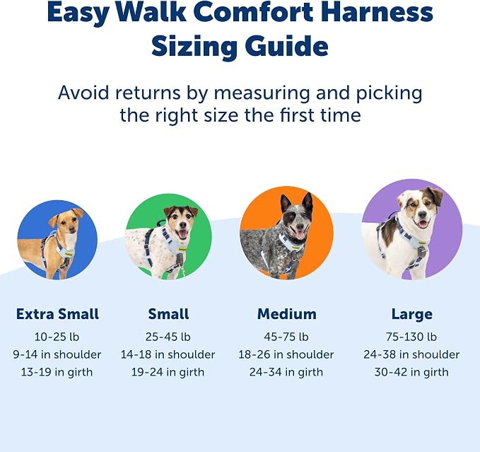 PetSafe Easy Walk Comfort No Pull Dog Harness, Green Gringham, Small | Stops Pulling on First Use with Front Martingale Loop, Padded Comfort, 5-Point Adjustable Fit