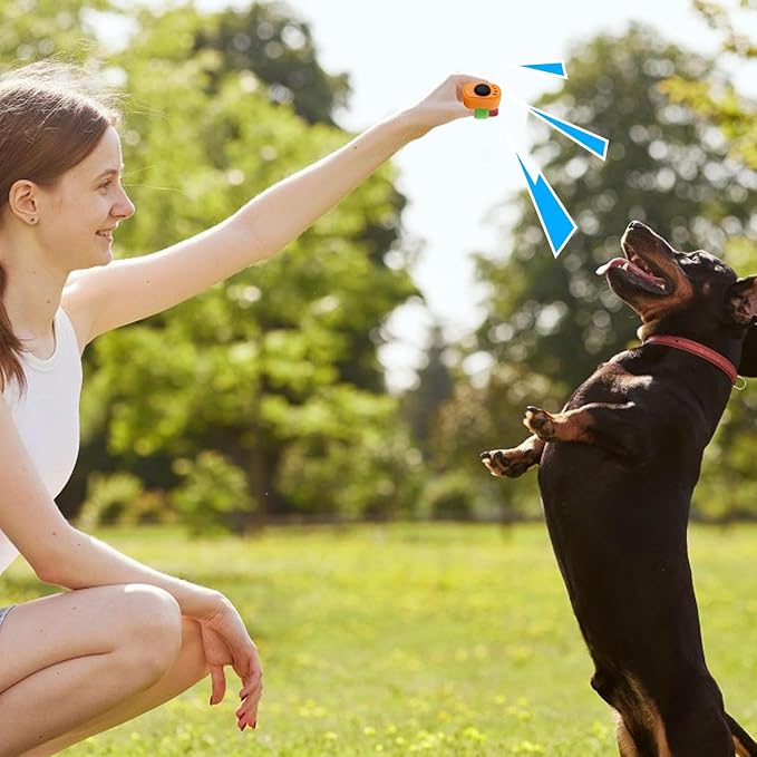 Dog Clicker with Finger Ring, 10 Pieces