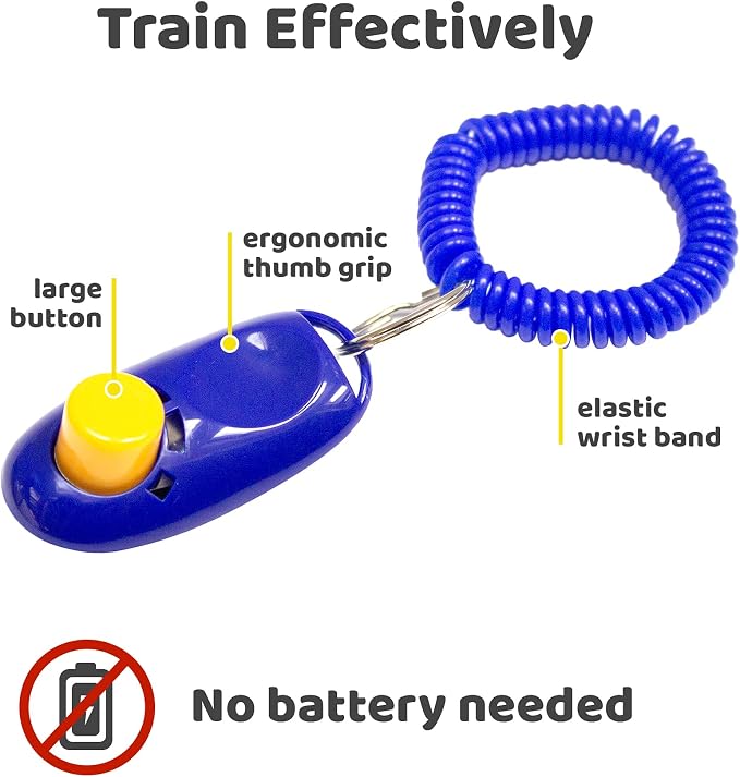 Downtown Pet Supply Training Clickers, 2 Pack