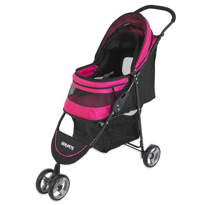 Gen7Pets Regal Plus Dog Stroller - Raspberry Sorbet Pink