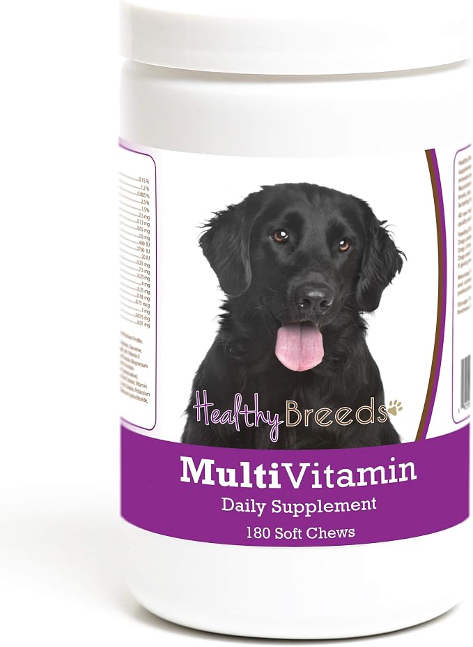 Healthy Breeds Flat Coated Retriever Multivitamin Soft Chew for Dogs 180 Count