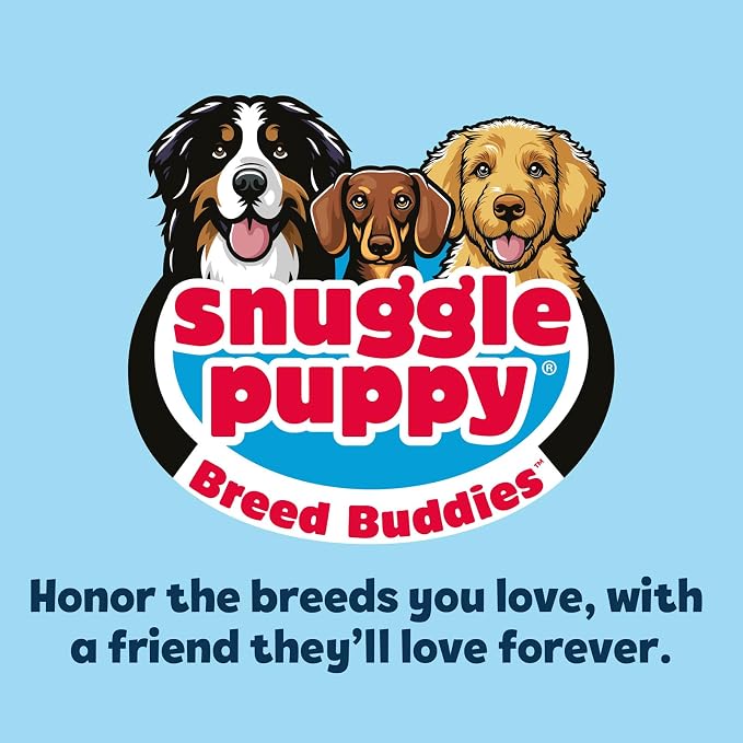 Snuggle Puppy Heartbeat Toy (Large), Breed Buddies Great Dane | Calming, crate training comfort, heat pack, new puppy essentials, first nights, sleep, large breeds 70 plus lbs