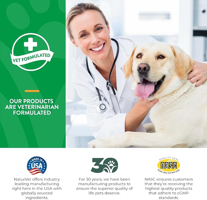 NaturVet Advanced Probiotics Food Topper for Dogs - Bacon, 11oz