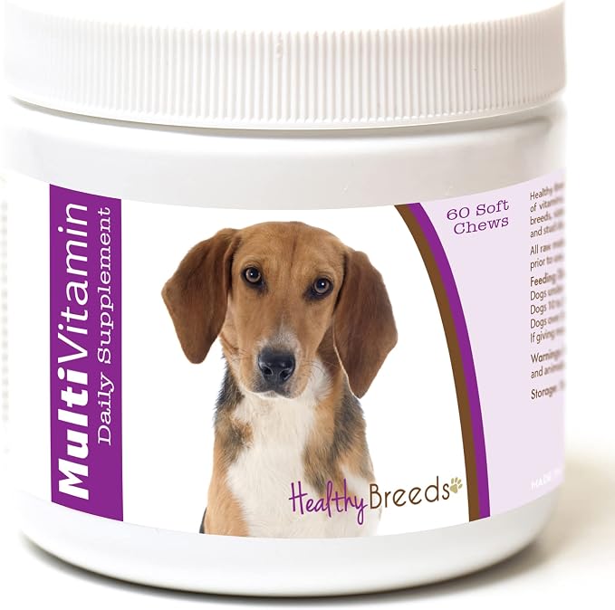 Healthy Breeds Harrier Multi-Vitamin Soft Chews 60 Count (1127-harr-001)